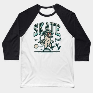 Skate Rat 2 Baseball T-Shirt